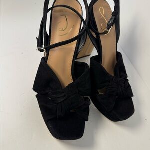Sam Edelman Kristen Black Women's Sandals 8.5
